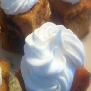 Easy Caramel Apple Cake with whipped Cream Frosting_image