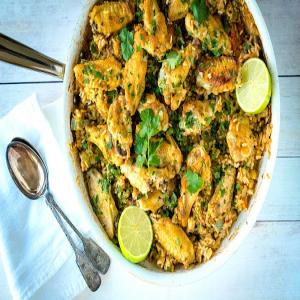Chicken and Rice with Cumin and Cilantro_image