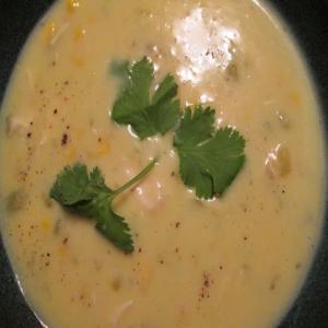 Green Chile Chicken Soup image