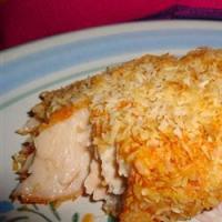 Baked Salmon with Coconut Crust_image