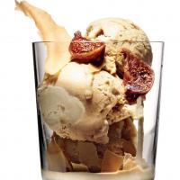Coffee-Cardamom Ice Cream with Figs image