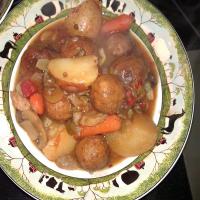 Slow Cooker Meatball Stew_image