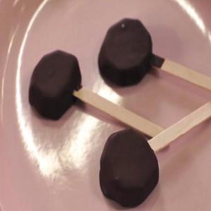 Chocolate Covered Kiwi Pops image