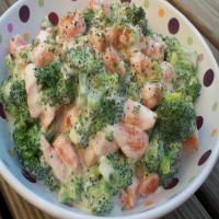 Broccoli and Carrots in Creamy Parmesan Sauce_image