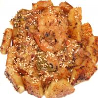 Shrimp Escabeche With Ginger-Grilled Pineapple image