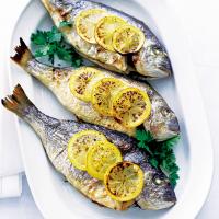 Baked Sea Bream with Lemon and Parsley Recipe_image