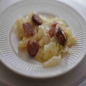 Fried Cabbage and Sausage - you can make an old fashioned meal anytime at home._image