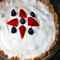 Very Berry Yogurt Pie with Cheerios® Crust image