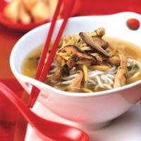 Pork and Noodle Soup with Shiitake and Snow Cabbage_image