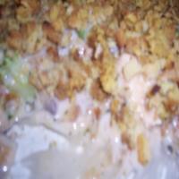 Stove Top One-Dish Chicken Bake With Vegetables. image