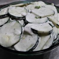 Creamy Ranch Cucumber Salad_image