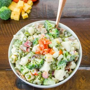 Easy Broccoli Salad Recipe image