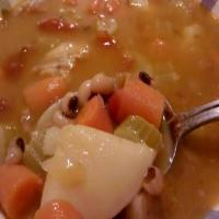 Spicy Black Eyed Pea Soup_image