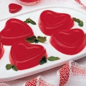 Red-Hot Molded Hearts Salad image