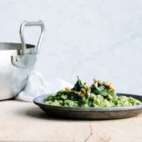 Oven Risotto with Kale Pesto_image