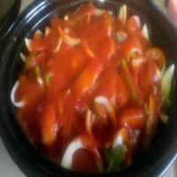 Italian sausage with peppers & onions_image