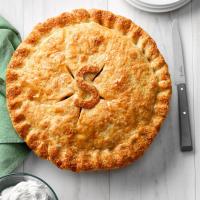 Maple-Glazed Apple Pie image