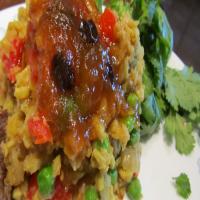 Spicy Curried Lentils and Rice image