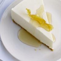 Lemon quark cheesecake image
