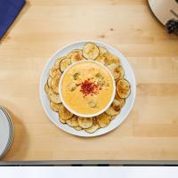 Broccoli-Cheese Dip with Potato Dippers image