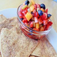 Annie's Fruit Salsa and Cinnamon Chips image