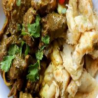Trinidadian Curry Goat and Roti_image