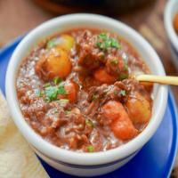 Beef Stew with Fluffy Pita image