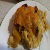Cheesy Biscuit Breakfast Casserole with Ham_image