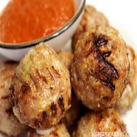 Veal Meatballs with Fried Sage Recipe image