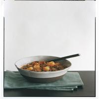Lentil Soup with Italian Sausage and Escarole image