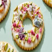 Embellished Wreath Cookies image
