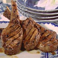 Peach and Black Pepper Veal Chops image