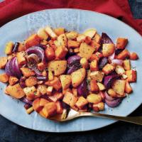 Roasted Roots with Cider Glaze_image