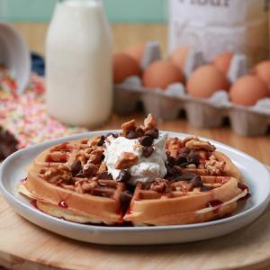 Breakfast Waffle: The Extra Recipe by Tasty_image