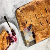 Blueberry Slab Pie image