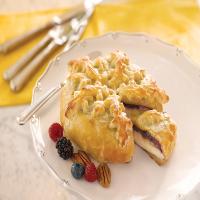 Triple Berry Baked Brie image