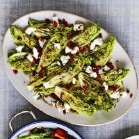 Griddled Baby Gems with balsamic & goat's cheese_image