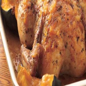 Maple Roast Chicken and Squash_image