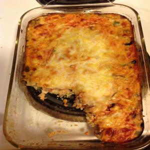 Low-Carb Everything Pizza Casserole image