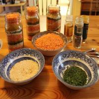 Curried Coconut Lentil Soup in a Jar for gifts image