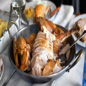 One-Hour Thanksgiving Turkey with Pan Gravy_image