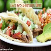 Copycat Cafe Rio Shredded Beef Tacos Recipe - (4.2/5)_image