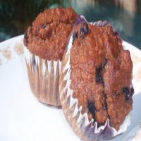 Blueberry-Walnut Wheat Germ Muffins_image