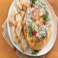 Easy Spinach Dip Wreath image