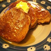 Light and Fluffy Flax Pancakes image