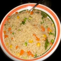 Couscous With Peas and Onions image