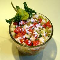 Moldovan Tomato, Cucumber & Pepper Salad_image