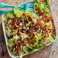Maple-Roasted Delicata Squash Salad with Spiced Pepitas image