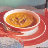 Carrot and Yellow Pepper Soup with Rosemary_image