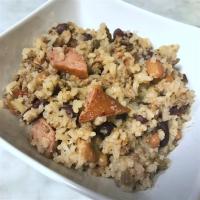 Ground Beef and Sausage in Red Beans and Rice_image